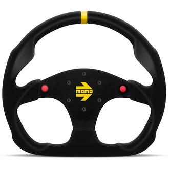 MOMO® - 3-Spoke MOD.30 Series Steering Wheel with Buttons