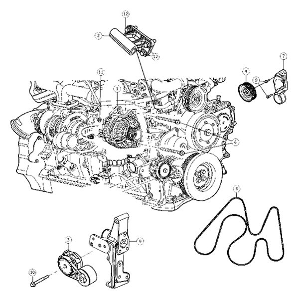 Mopar® - Alternator Bracket