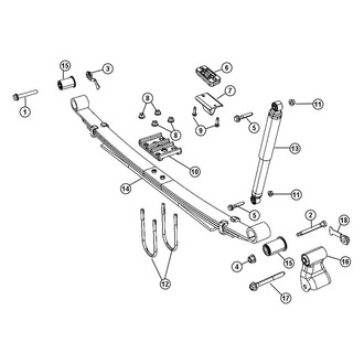 Mopar® - Rear Leaf Spring