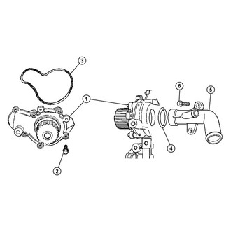 Mopar® - Engine Coolant Water Pump