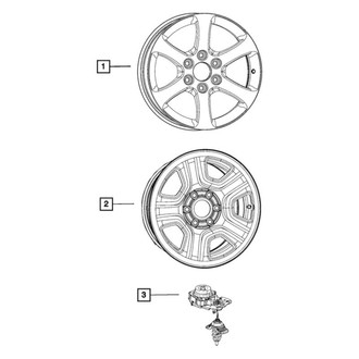 Mopar® - Steel Factory Wheel