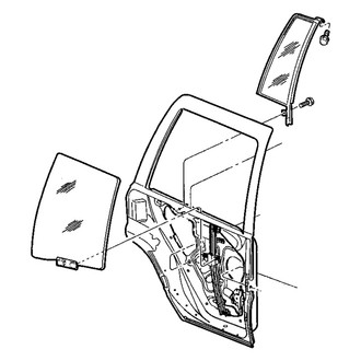 Mopar® - Vent Window Assembly