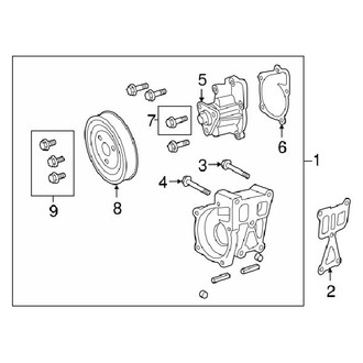 Dodge OE - Engine Water Pump