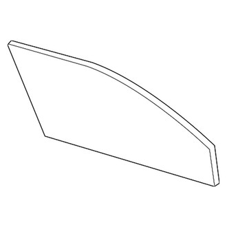 Jeep OE - Front Left Door Glass