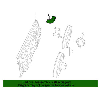 Mopar® - Engine Cooling Fan Shroud Bracket