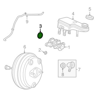 Dodge OE - Brake Master Cylinder O-Ring