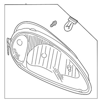 Mopar® - Replacement Headlight
