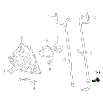 Dodge OE - Engine Coolant Pipe Bolt