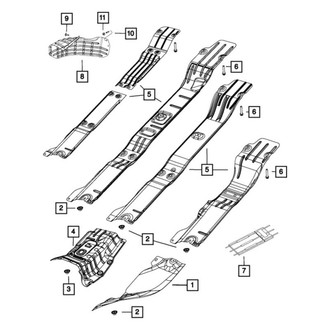 Ram OE - Air Filter Housing Nut