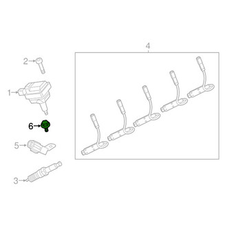 Ram OE - Starter Heat Shield Nut