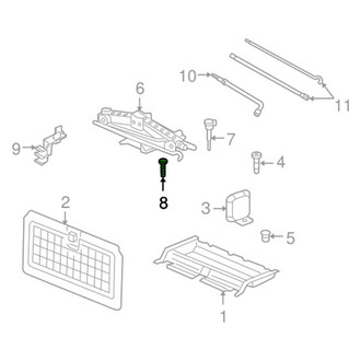 Chrysler OE - Floor Jack Screw