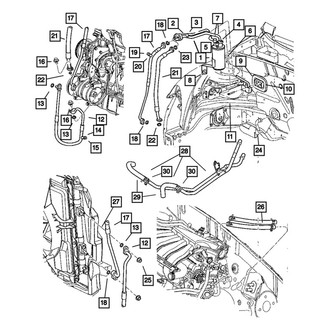 Mopar® - HVAC Heater Hose Clamp