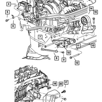 Mopar® - Hex Head Screw And Washer