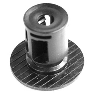 Mopar® - White Front License Plate Bracket Nut