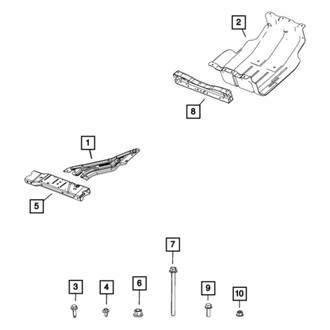 Mopar® - Hex Flange Head Bolt