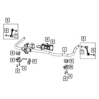 Mopar® - Sway Bar Bracket Bolt