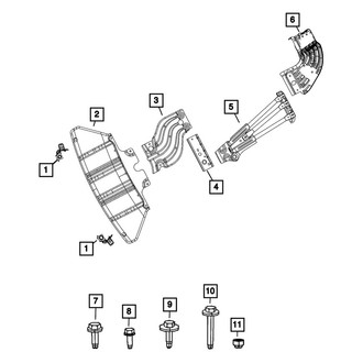 Mopar® - Hex Flange Head Lock Bolt