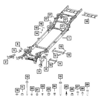 Mopar® - Hex Flange Head Screw