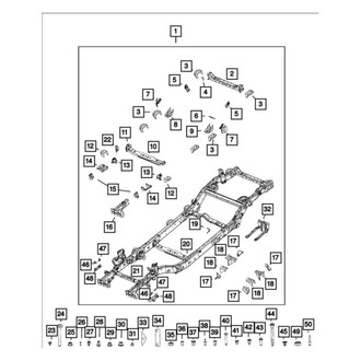 Mopar® - Hex Flange Head Bolt