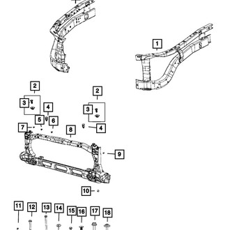 Mopar® - Washer Head Locking Screw