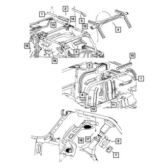 Mopar® - Right Sport Bar Cover