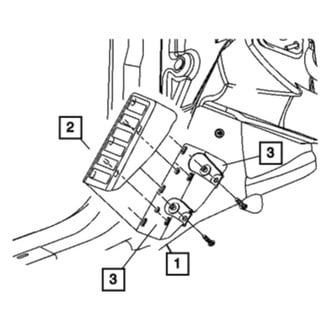 Mopar® - Foot Rest Bracket