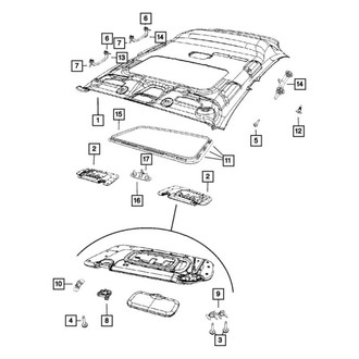 Mopar® - Sunroof Seal