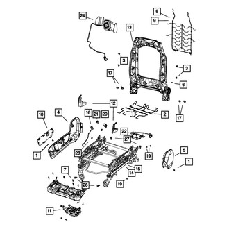 Mopar® - Inboard Shield