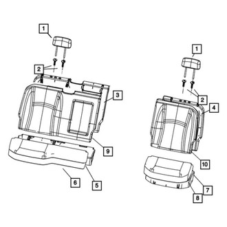 Mopar® - Headrest Sleeve