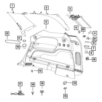Mopar® - Cargo Net Screw