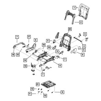 Mopar® - Seat Recliner Handle
