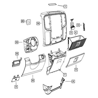 Mopar® - Glove Box