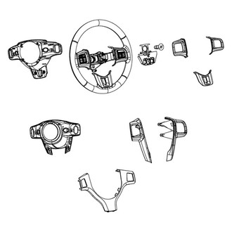Mopar® - Steering Wheel Back Cover