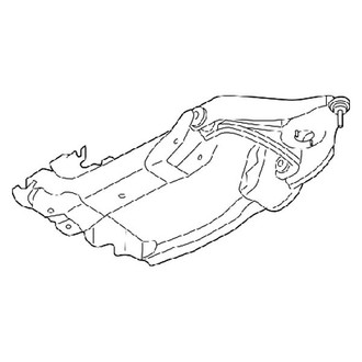 Mopar® - Front Driver Side Lower Control Arm and Ball Joint Assembly