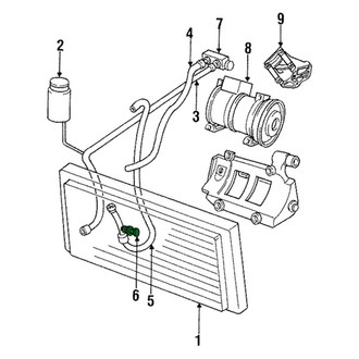 Mopar® - HVAC Pressure Switch