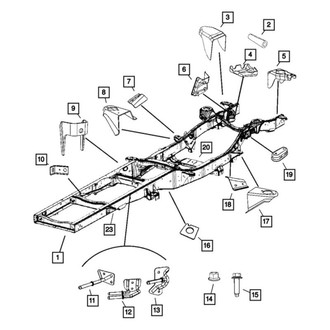 Mopar® - A-Pillar Reinforcement
