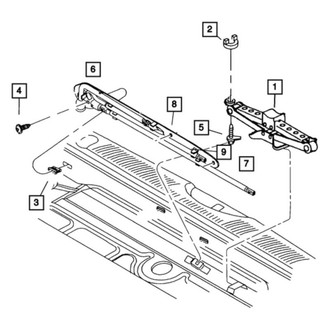 Mopar® - Floor Jack Bracket