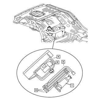 Mopar® - Floor Jack Bracket
