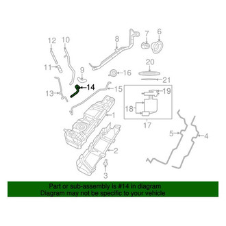 Mopar® - Evaporative Emissions System Leak Detection Pump Hose
