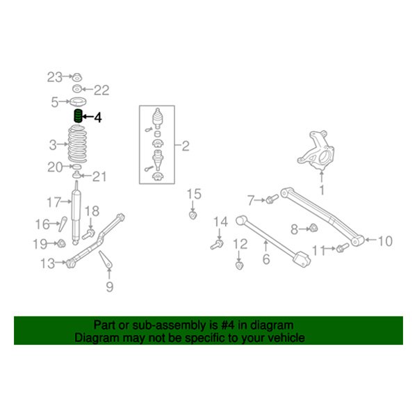 Mopar® - Suspension Control Arm Bumper