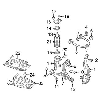 Jeep OE - Front Left Lower Suspension Control Arm
