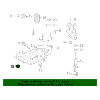 Ram OE - Front Suspension Control Arm Bumper