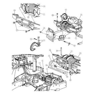 Ram OE - Right Coil Spring Bracket