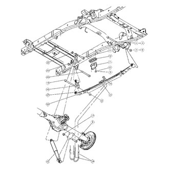 Dodge OE - Rear Suspension Shock Absorber