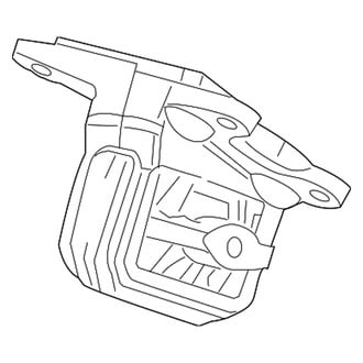 Mopar® - Driver Side Medium Duty Engine Mount Heat Insulator