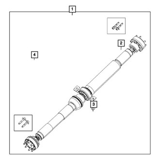 Mopar® - Rear Driveshaft