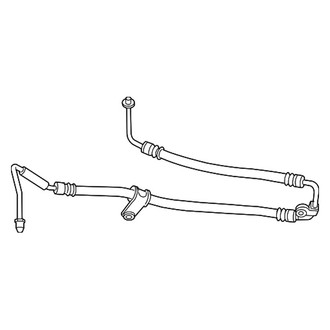 Mopar® - Power Steering Pressure Line Hose Assembly - Fan To Steering Gear