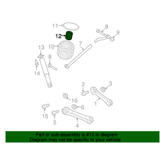 Mopar® - Rear Control Arm Bumper