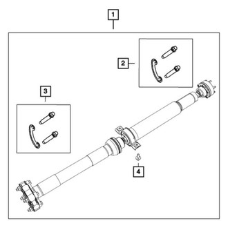Mopar® - Rear Driveshaft