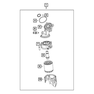 Mopar® - Oil Drain Trough